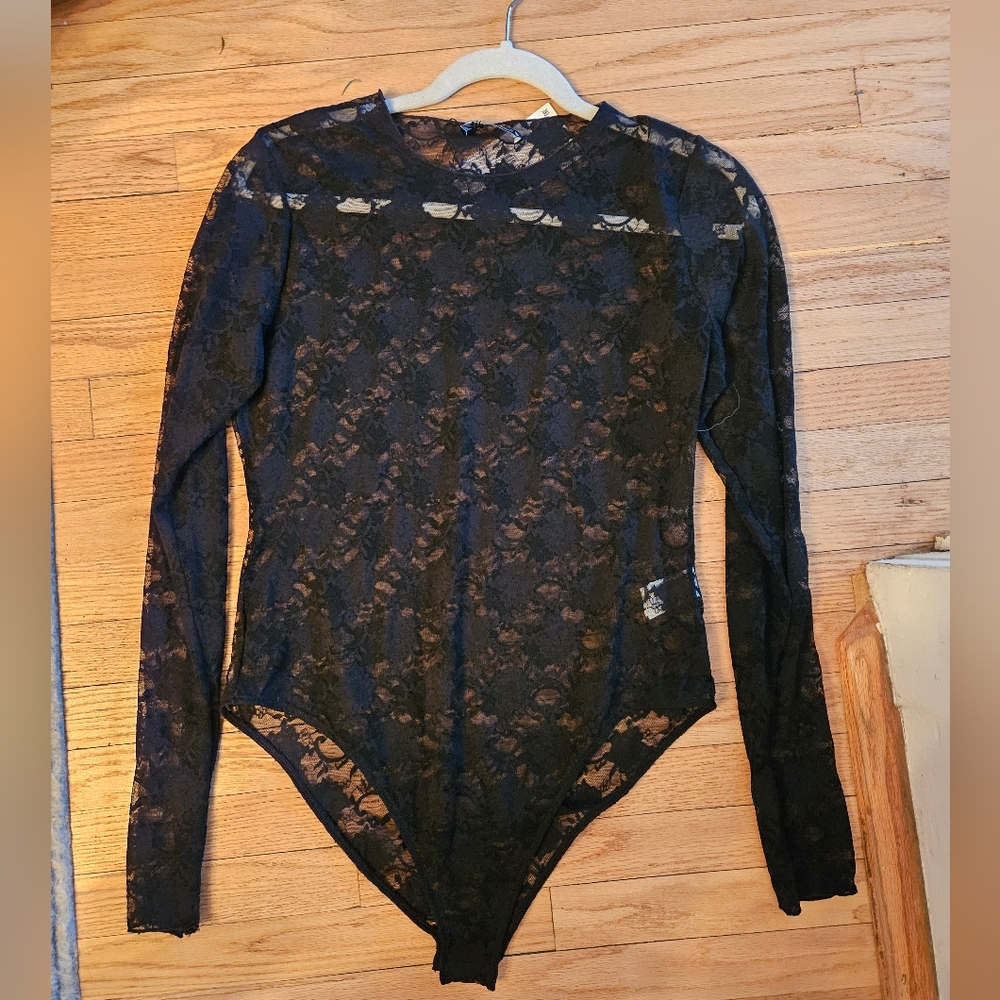 NWT Zara lace bodysuit